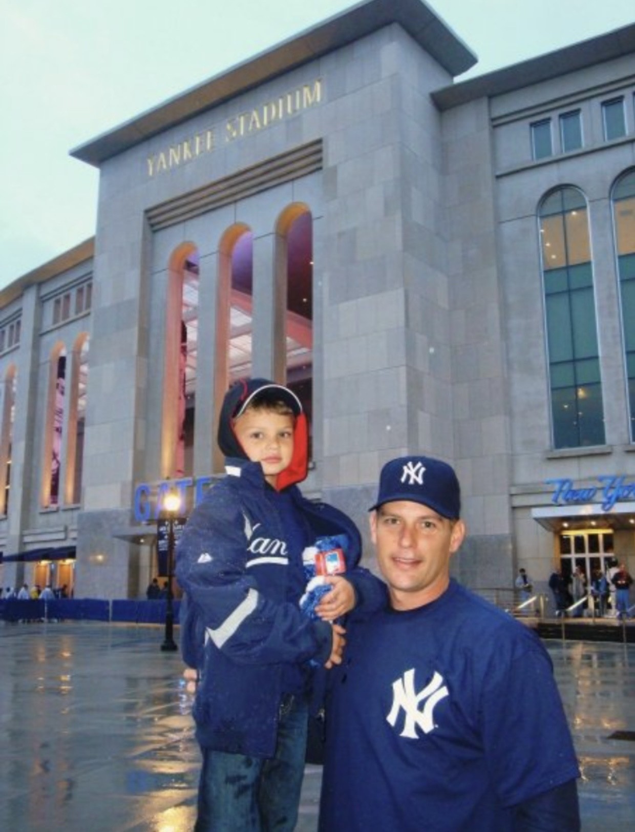 Jason at Yankee Stadium